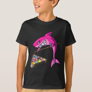 Funny Billiards Pool Shark Female T-Shirt