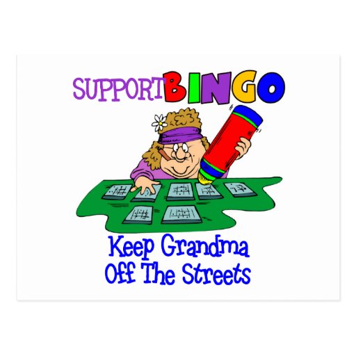 Funny Bingo Grandma Gift | Zazzle