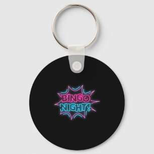 Funny Bingo King - Bingo Night Keychain