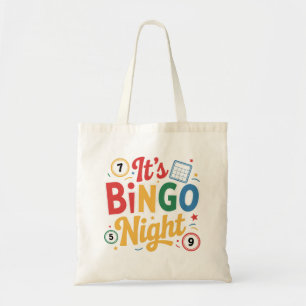 Funny Bingo Lover Design – Bingo Player Gift Tote Bag
