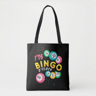 Funny Bingo Player Gambler Humour Tote Bag