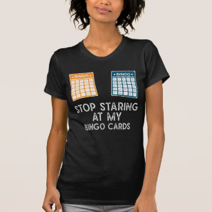 Funny Bingo Player Game Gambling Humour T-Shirt
