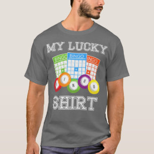 Funny Bingo Player My Lucky Bingo  T-Shirt