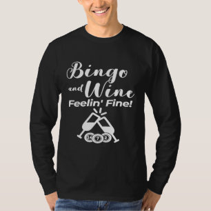 Funny Bingo Shirts for Women with Bling Bingo and