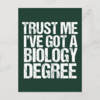 Funny Biology Major Graduation Green Biologist