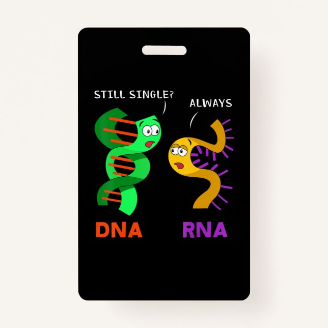 Funny Biology Pun Biologist Teacher Professor Gift Badge (Front)
