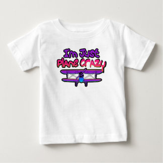 Funny Biplane Airplane Baby T-Shirt