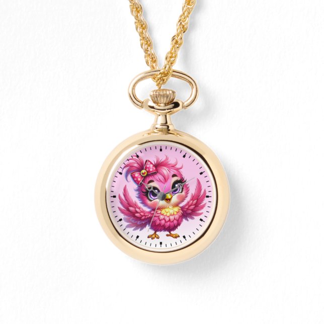 Funny Bird Cartoon Sublimation-56342 Watch (Front)