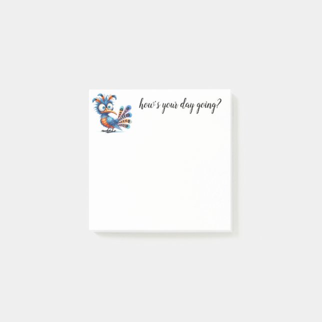 Funny Bird Post-it Notes (Front)