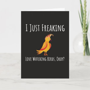 Funny Bird Watching Cards Birding Birder Humour