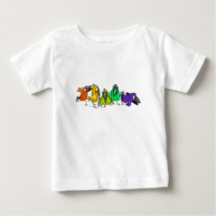 Funny Birds - Baby T-Shirt