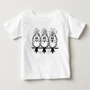 Funny Birds Cartoon-56456 Baby T-Shirt