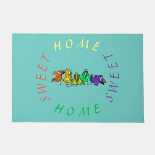 Funny Birds - Home Sweet Home Doormat