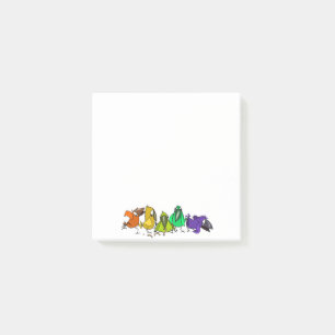 Funny Birds Sticky Notes