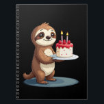 Funny Birthday Cake with Sloth Costume for Boys an Notebook<br><div class="desc">Funny Birthday Cake with Sloth Costume for Boys and Girls (1)</div>