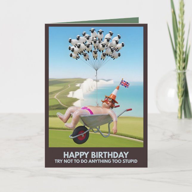 Funny Birthday Card (Front)