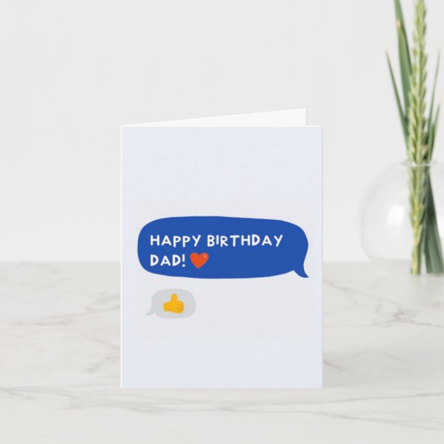 Funny Birthday Card  (Front)