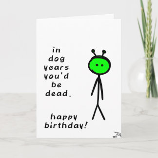 Funny Birthday Card