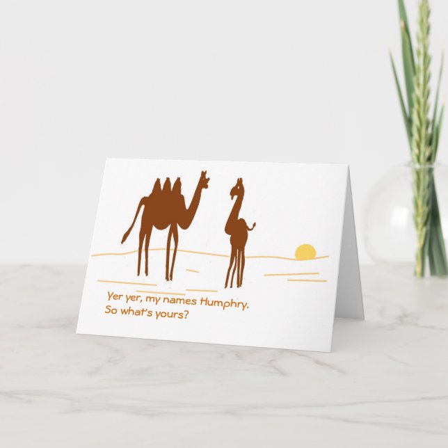 Funny Birthday card (Front)