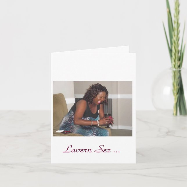 FUNNY BIRTHDAY CARD (Front)