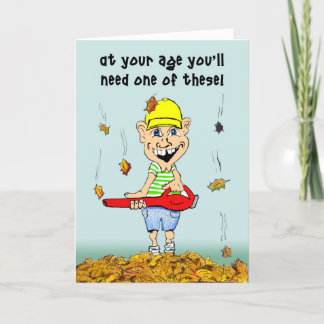 Funny birthday card