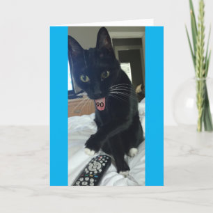 Funny birthday card 90th