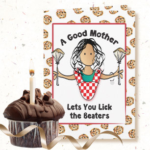 Funny Birthday Card for Mom