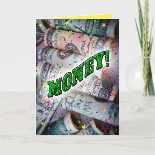 Funny Birthday Card For Money-Loving Teens