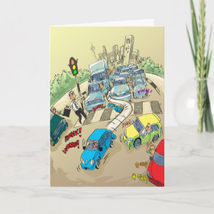 Funny Birthday Cards - Bad Driver