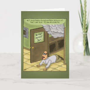 Funny Birthday Cards: Birthday is a gas Card