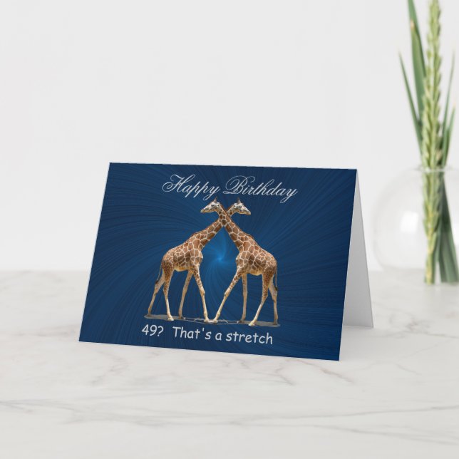 "funny birthday cards" card (Front)