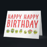 Funny Birthday for Brother - Cute Little Sprouts Card<br><div class="desc">Funny Birthday for Brother - Cute Little Sprouts Card Give your brother a laugh on his birthday with this hilarious Brussels sprouts-themed card! Featuring goofy, googly-eyed sprouts and playful typography, this quirky card is a fun way to celebrate. Perfect for brothers who love humour, silly gifts, and a touch of...</div>
