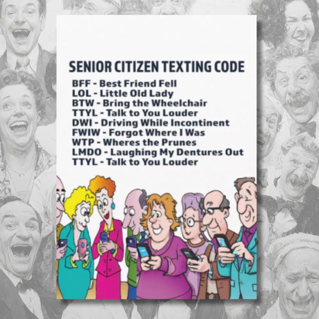 Funny Birthday for Seniors Card (Creator Uploaded)