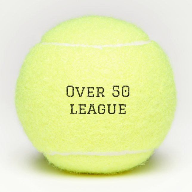 funny birthday gift for a tennis player tennis balls (Front)