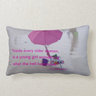 Funny Birthday Gifts for Older Women Throw Pillow
