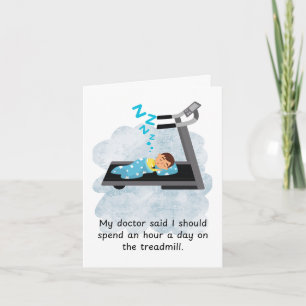 Funny Birthday Gym Fitness Card