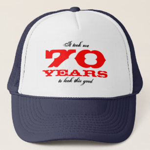 Funny Birthday hat for 70 year old