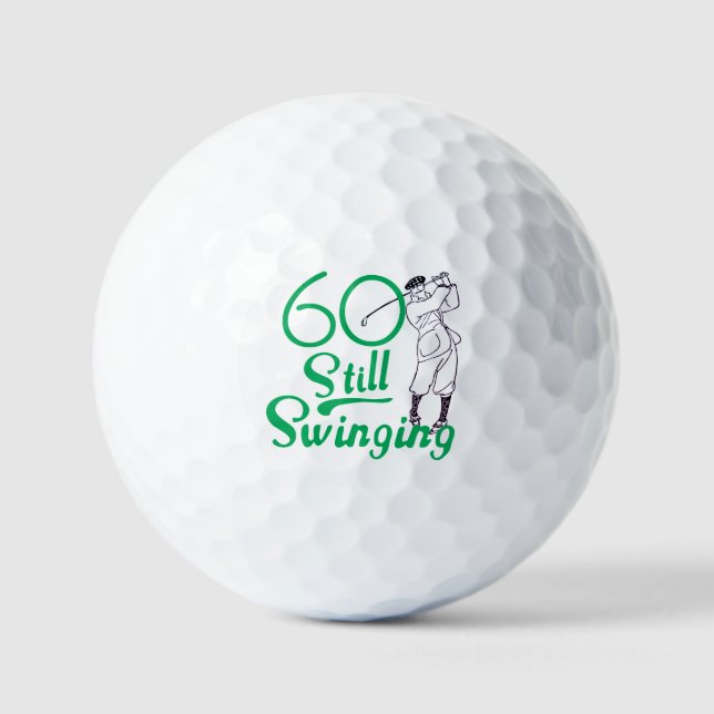 Funny birthday| Humour balls| Customize Golf Ball (Front)