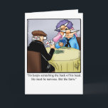 Funny Birthday Humour Card From Us<br><div class="desc">Enjoy spreading the laughter with this hilarious happy birthday greeting card by cartoonist Bill Abbott; send some laughs along with your best wishes for a happy birthday. Bill Abbott's cartoon "Spectickles" the internationally syndicated comic has also appeared in Hallmark U.K.,  Reader's Digest,  Saturday Evening Post and other fine magazines!</div>