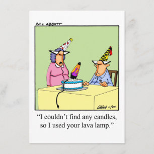 Funny Birthday Humour Party Invitations