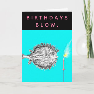 Funny Fishing Birthday Cards & Templates