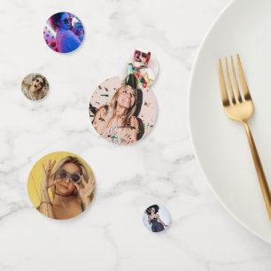 Funny Birthday Party For Her BDay Face Confetti