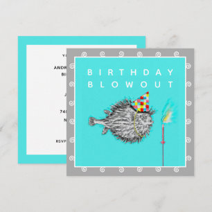 Funny Birthday Party Invitation