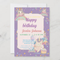Funny Birthday Unicorn