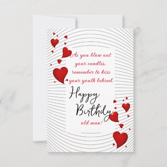 Funny Birthday  wish  Card (Front)