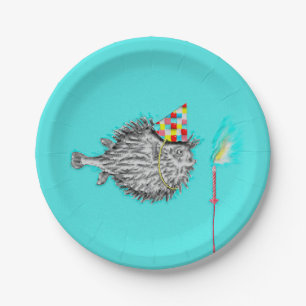 Funny Birthday Wish Paper Plate