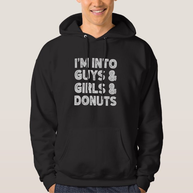 Funny Bisexual LGBTQ Pride Hoodie (Front)
