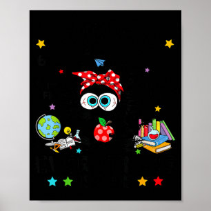 Funny Black Cat I Survived 67 Days Of School I'm F Poster