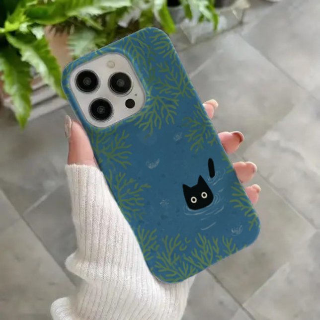 Funny Black Cat Phone Case (Creator Uploaded)