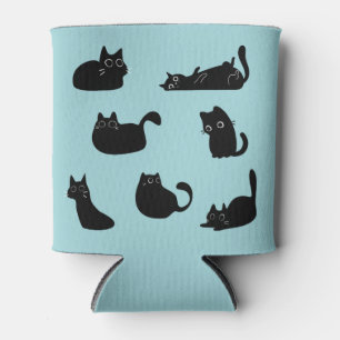 Funny Black Cats Can Cooler